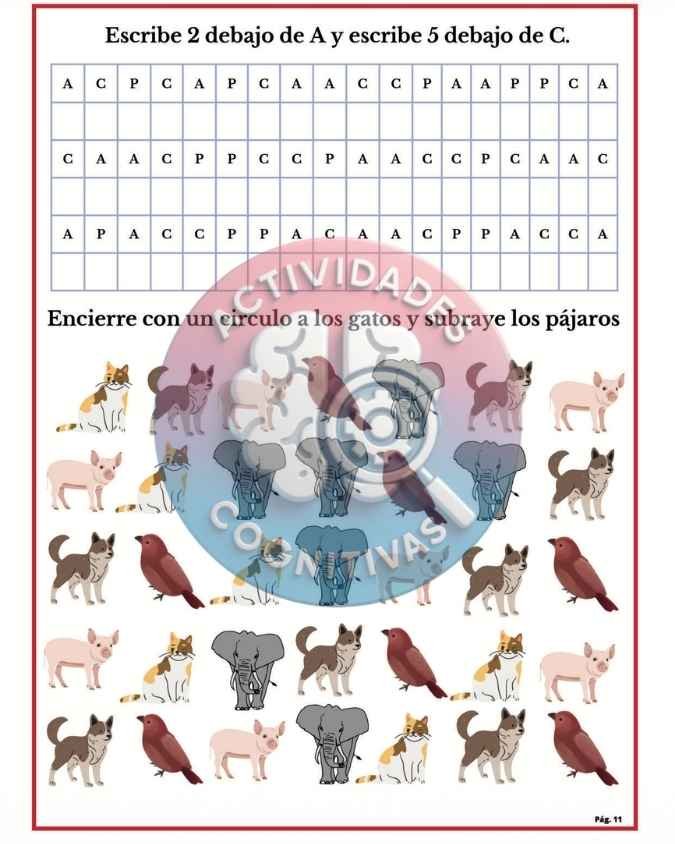 Ejercicio de concentración